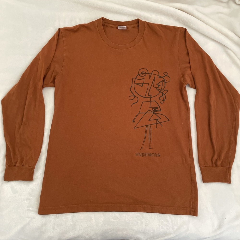 SUPREME long sleeve t shirt, excellent condition
